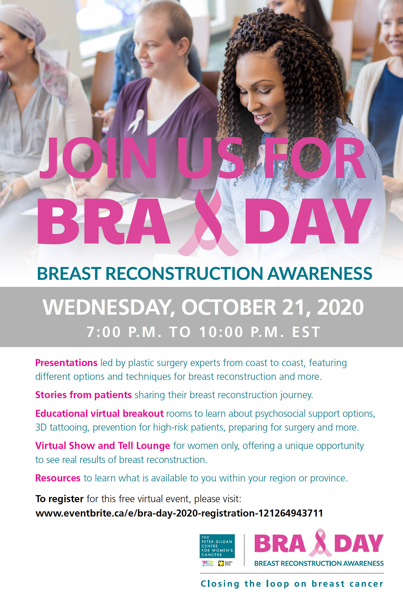 Breast Reconstruction Awareness (BRA) Day 2020 - Virtual Edition – Toronto  Plastic Surgery